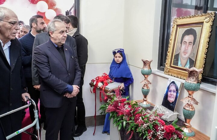 مدرسه زنده‌یاد مهرداد فرشباف رشیدی افتتاح شد