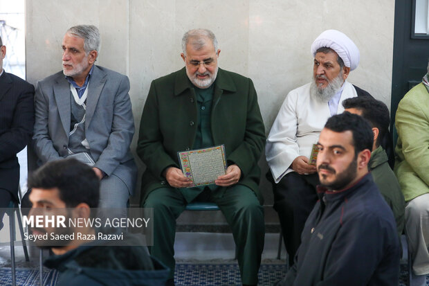 مراسم ترحیم آیت‌الله سید محمد شاهچراغی