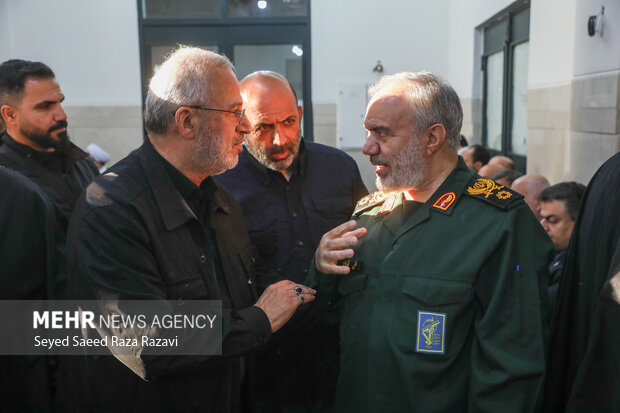 مراسم ترحیم آیت‌الله سید محمد شاهچراغی