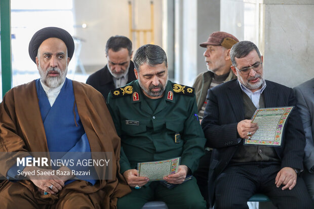 مراسم ترحیم آیت‌الله سید محمد شاهچراغی