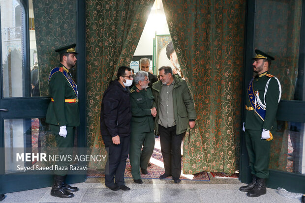 مراسم ترحیم آیت‌الله سید محمد شاهچراغی