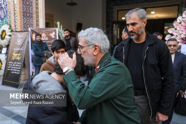 مراسم ترحیم آیت‌الله سید محمد شاهچراغی