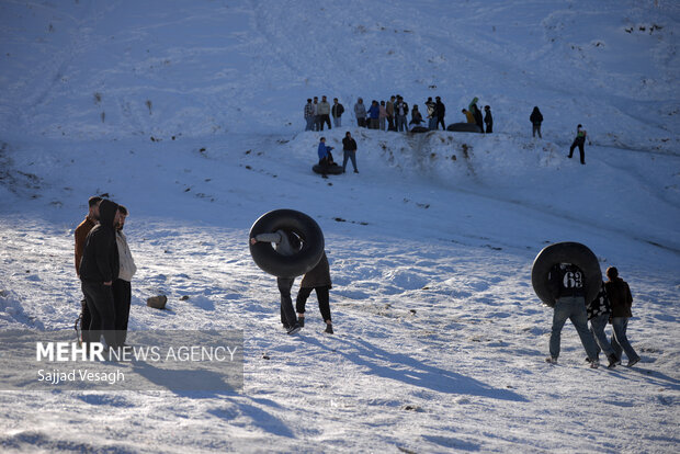 تیوب سواری در همدان