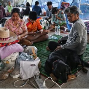 آوارگی نزدیک به یک میلیون نفر در مرزهای تایلند و کامبوج