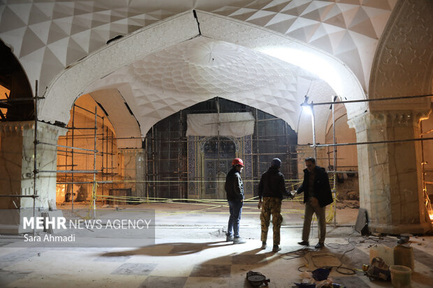 بازدید از پروژه های عمرانی حرم مطهر رضوی