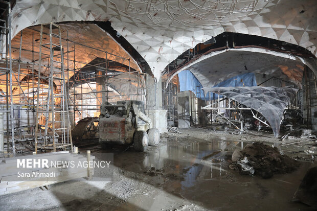 بازدید از پروژه های عمرانی حرم مطهر رضوی