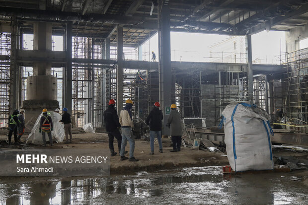 بازدید از پروژه های عمرانی حرم مطهر رضوی