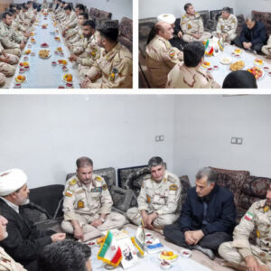 یلدای مرزی با پاسداران امنیت در نقطه صفر مرز خسروی