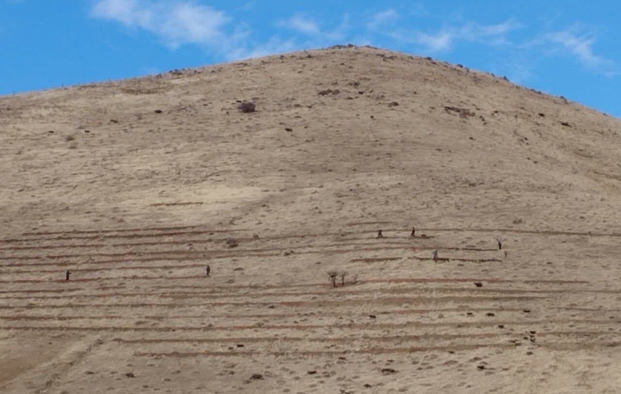 آغاز عملیات بانکتبندی و اصلاح اراضی در روستای مروارید کامیاران