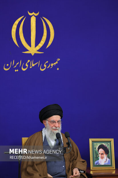 دیدار اعضای ستاد برگزاری کنگره بزرگداشت آیت‌الله العظمی میلانی با رهبر معظم انقلاب اسلامی