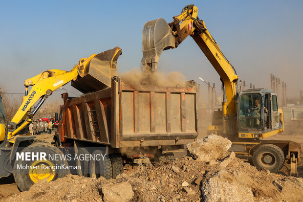 رزمایش امداد و نجات در شرایط بحران