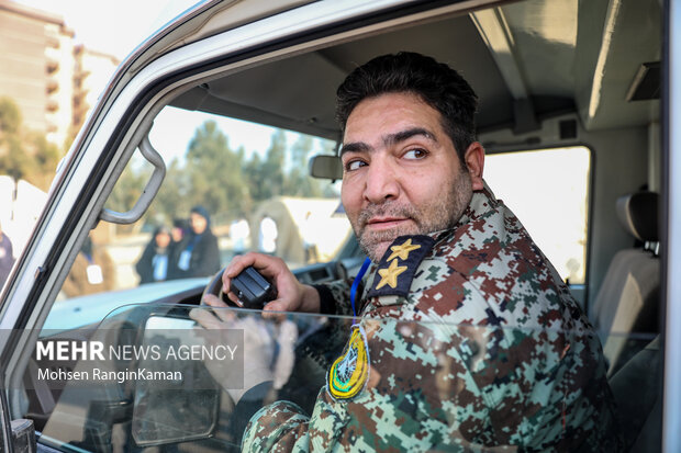 رزمایش امداد و نجات در شرایط بحران