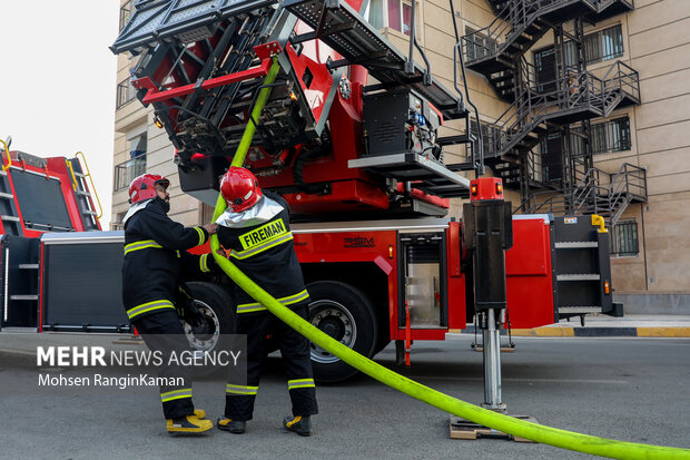 رزمایش امداد و نجات در شرایط بحران