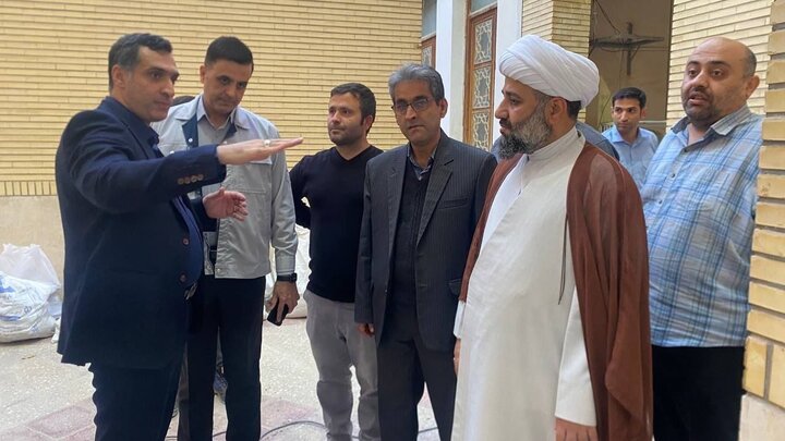 مرمت و بازسازی مسجد امیرالمؤمنین(ع) جزیره خارگ آغاز شد