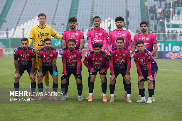 دیدار تیم های فوتبال آلومینیوم - ملوان