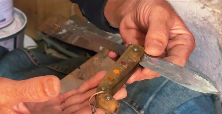 روستای حسن‌رباط میمه؛ مهد چاقوهای دست‌ساز