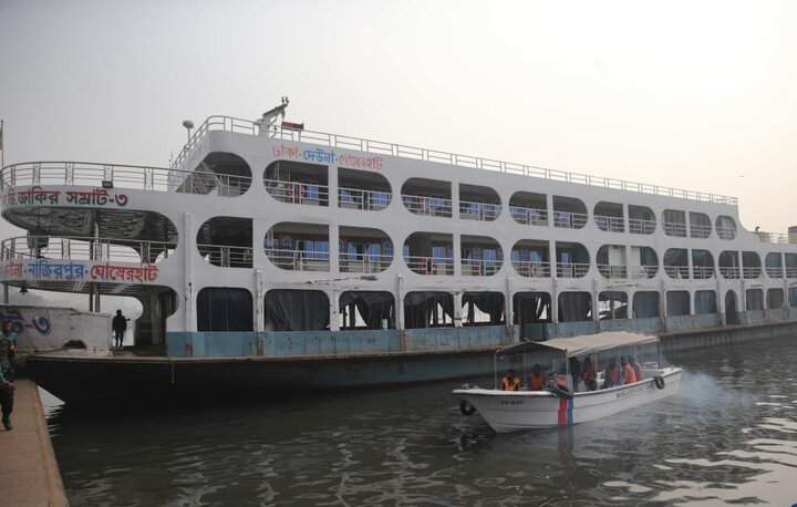 ۴ کشته بر اثر برخورد کشتی در میان مه غلیظ در رودخانه بنگلادش