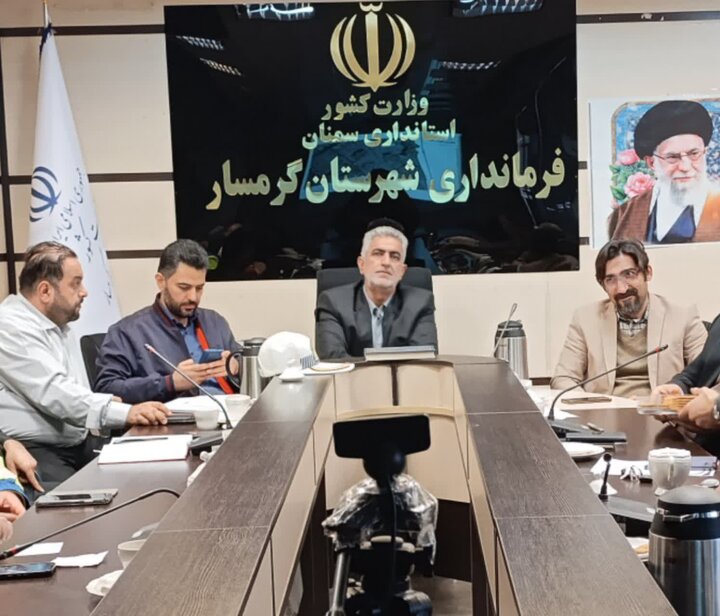 شروع طرح اصلاح هندسی میادین و بلوارهای گرمسار برای روان‌سازی تردد