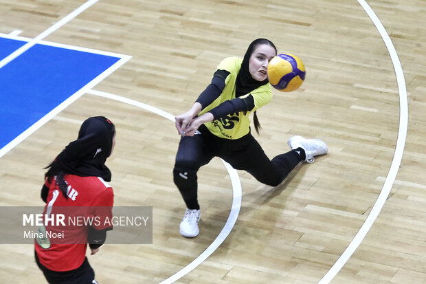 هفته پنجم لیگ برتر والیبال بانوان در تبریز
