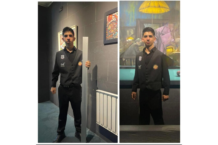 ورزشکار هرمزگانی به اردوی تیم ملی اسنوکر دعوت شد