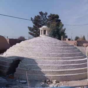 آب‌انبار بزرگ شهر کهن‌آباد آرادان مرمت شد