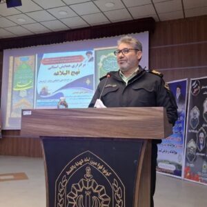 فرمانده انتظامی کردستان: نیروی انتظامی وارث خون شهدا و خادم مردم است