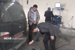 ارزیابی مرکز معاینه فنی خودروهای سبک شمیرانات از نظر آلایندگی