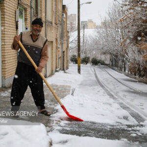 نفوذ توده هوای سرد و سامانه بارشی به کردستان با کاهش شدید دما