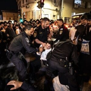 بازداشت شماری از «حریدیم» در اعتراضات ضد قانون خدمت اجباری