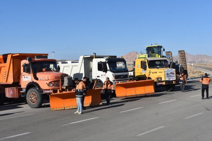 مانور طرح زمستانه در شهرستان بهاباد برگزار شد