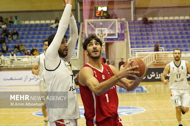 لیگ برتر بسکتبال ؛ گلنور اصفهان و شهرداری گرگان