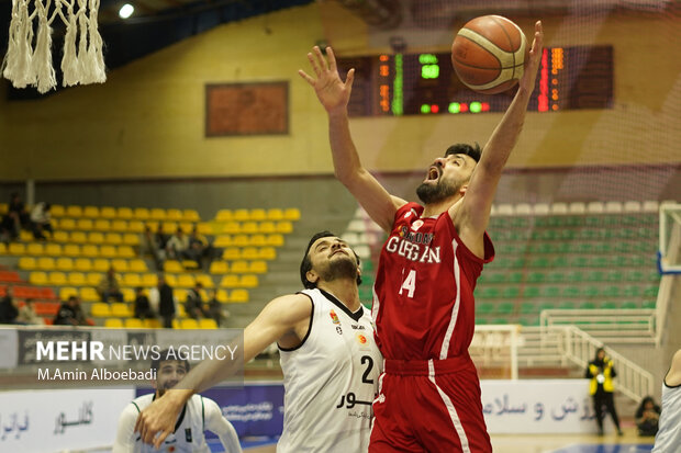 لیگ برتر بسکتبال ؛ گلنور اصفهان و شهرداری گرگان