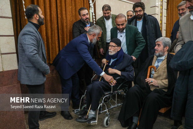 آیین تجلیل از  اساتید و پیشکسوتان مداحی شهر تهران