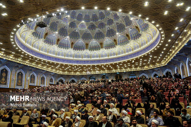 اختتامیه جشنواره هنر آسمانی در قم