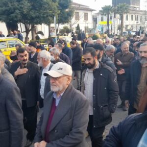 راهپیمایی مردم رودسر در سالروز حماسه ۹ دی