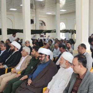 مراسم بزرگداشت حماسه ۹ دی در شهرستان خمیر برگزار شد