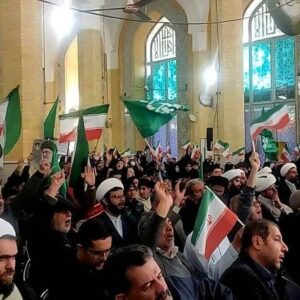 حماسه ۹ دی در مصلای کرج برگزار شد