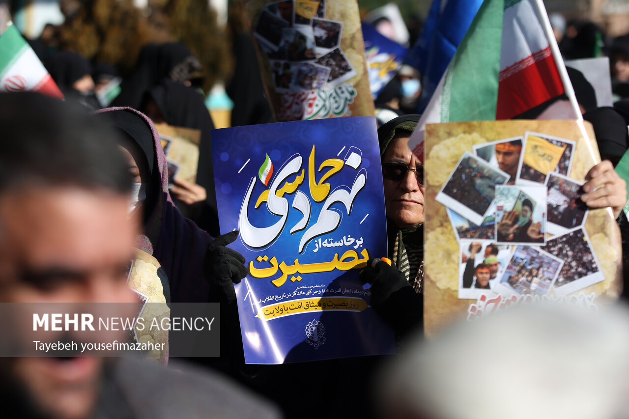 ۹ دی در همدان؛ بصیرت مردمی در خط مقدم مقابله با فتنه