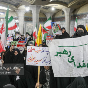 بزرگداشت حماسه ۹ دی در مدرسه فیضیه قم