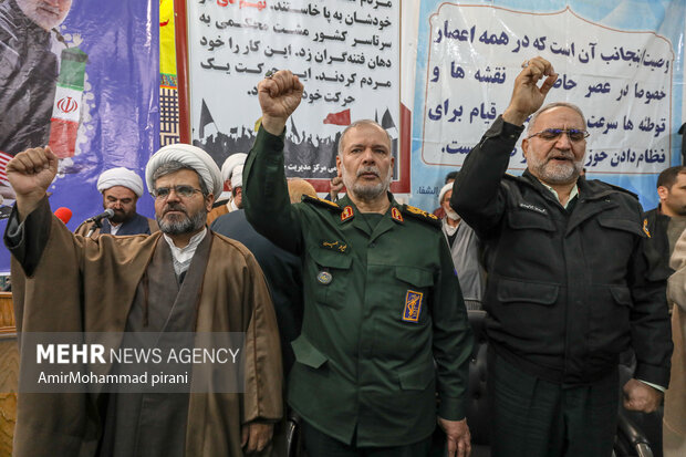 بزرگداشت حماسه 9 دی در مدرسه فیضیه قم