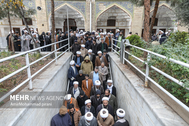 بزرگداشت حماسه 9 دی در مدرسه فیضیه قم