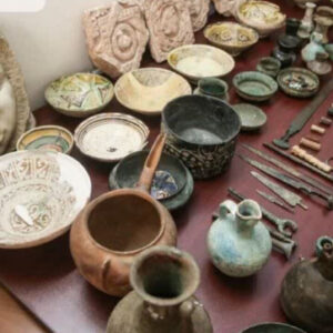 کشف ۳۰۸ اشیای تاریخی دوره هخامنشی و ساسانی در چالوس