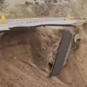 رانش زمین در جاده ایذه – دزپارت خوزستان