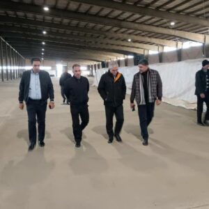 بازدید سرپرست اقتصادی استانداری کرمانشاه از انبار کالا