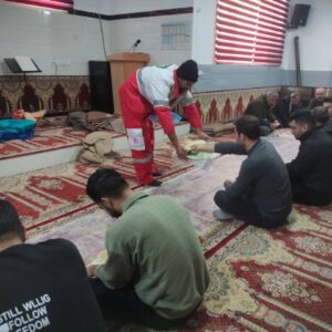 امدادرسانی هلال احمر کردستان به پنج هزار نفر حادثه دیده در برف و کولاک