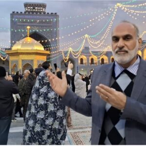 حرم امام رضا(ع) غرق در نور ولادت امام جواد(ع)