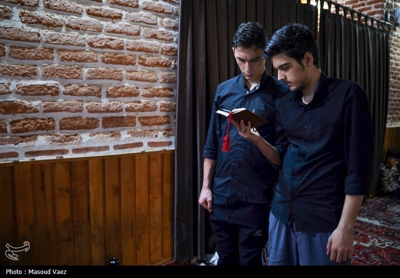 مراسم معنوی اعتکاف در مسجد جامع تبریز