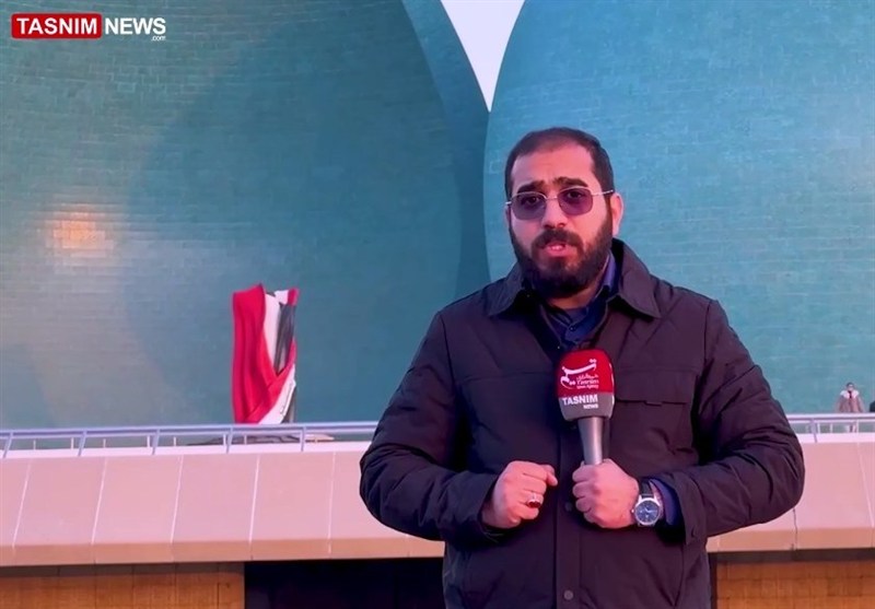 یادمان شهدای مقاومت در بغداد با غرفه ویژه شهدای ایرانی