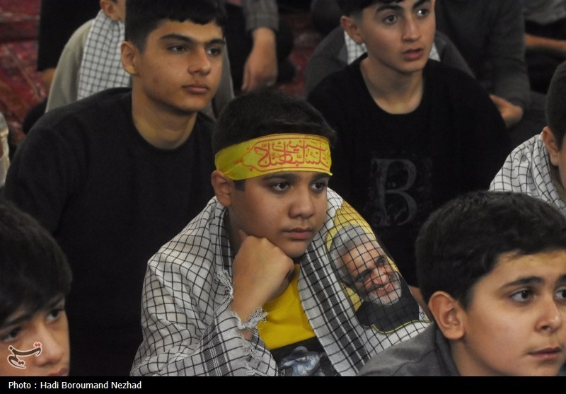 مراسم  معنوی اعتکاف در شهرستان اهر