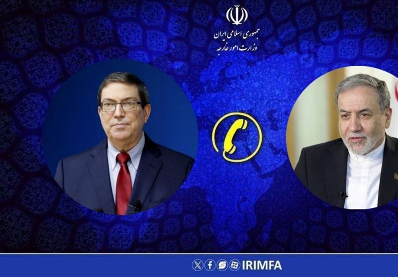 رایزنی تلفنی وزیران امور خارجه ایران و کوبا